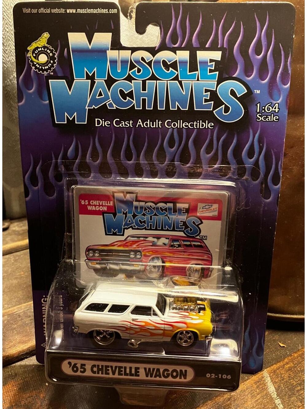 Muscle Machines 65 chevelle wagon